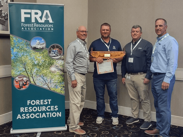 Aaron Street Recognized As FRA’s Appalachian Region Outstanding Logger